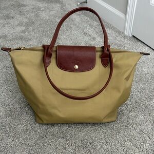 Longchamp Le Pliage Canvas Foldable Tote